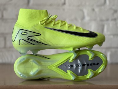 Nike ZM Mercurial Superfly 10 Elite FG Volt Men Sz 10.5 Soccer Cleats FQ1454-700