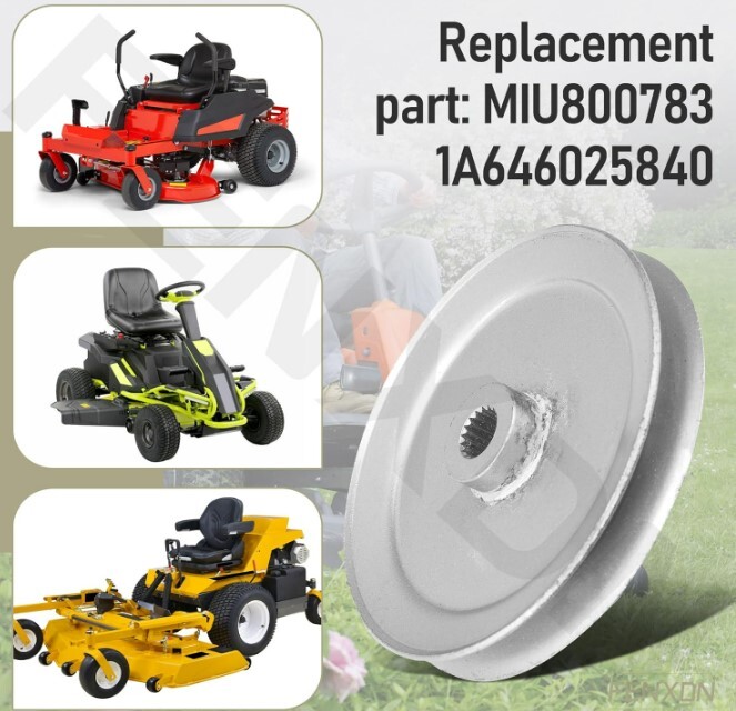 MIU800783 For Jo-hn Deere Transmission Drive Pulley For X300 X330 X304 X354 X350