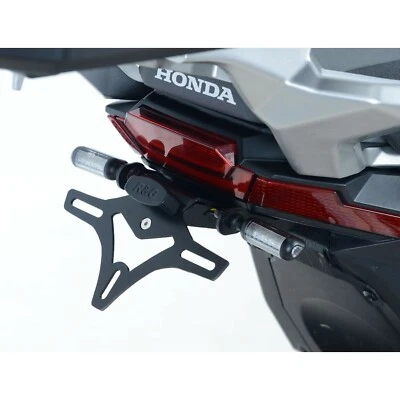 Support Plaque D'Immatriculation Honda Xadv X-Adv 750 2017 2018 R&G LP0234BK - Photo 1/2