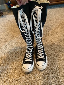 chuck taylor knee high