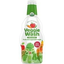 32oz Organic Veggie Wash Bottle USDA Certified Fruit and Vegetable Cleaner