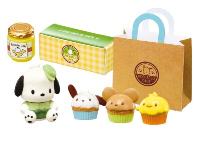 Re-ment miniatura Sanrio Pochacco PC Cafe completo completo 8 Re-ment miniatura Sanrio Pochacco PC Cafe completo completo 8