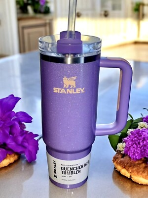 #ad #ad Stanley Periwinkle Shimmer 30oz Flowstate Quencher 2.0 Tumbler NWT $74.95