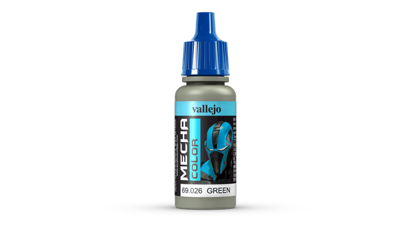 (474,71€/1L) Vallejo Mecha Color 026 Green 17Ml Airbrushfarbe-image