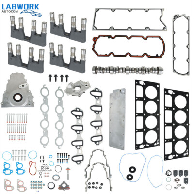 Complete AFM DOD Lifters Cam Kit Fit for 2007-2013 Silverado 5.3L GM Truck