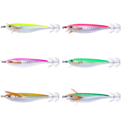 10.3cm/7.4g Glow In The Dark Octopus Bait Double Hook for Saltwater Freshwater D