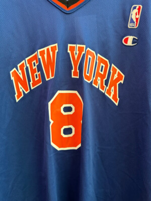Latrell Sprewell New York Knicks Champion Jersey Sz XXL | eBay