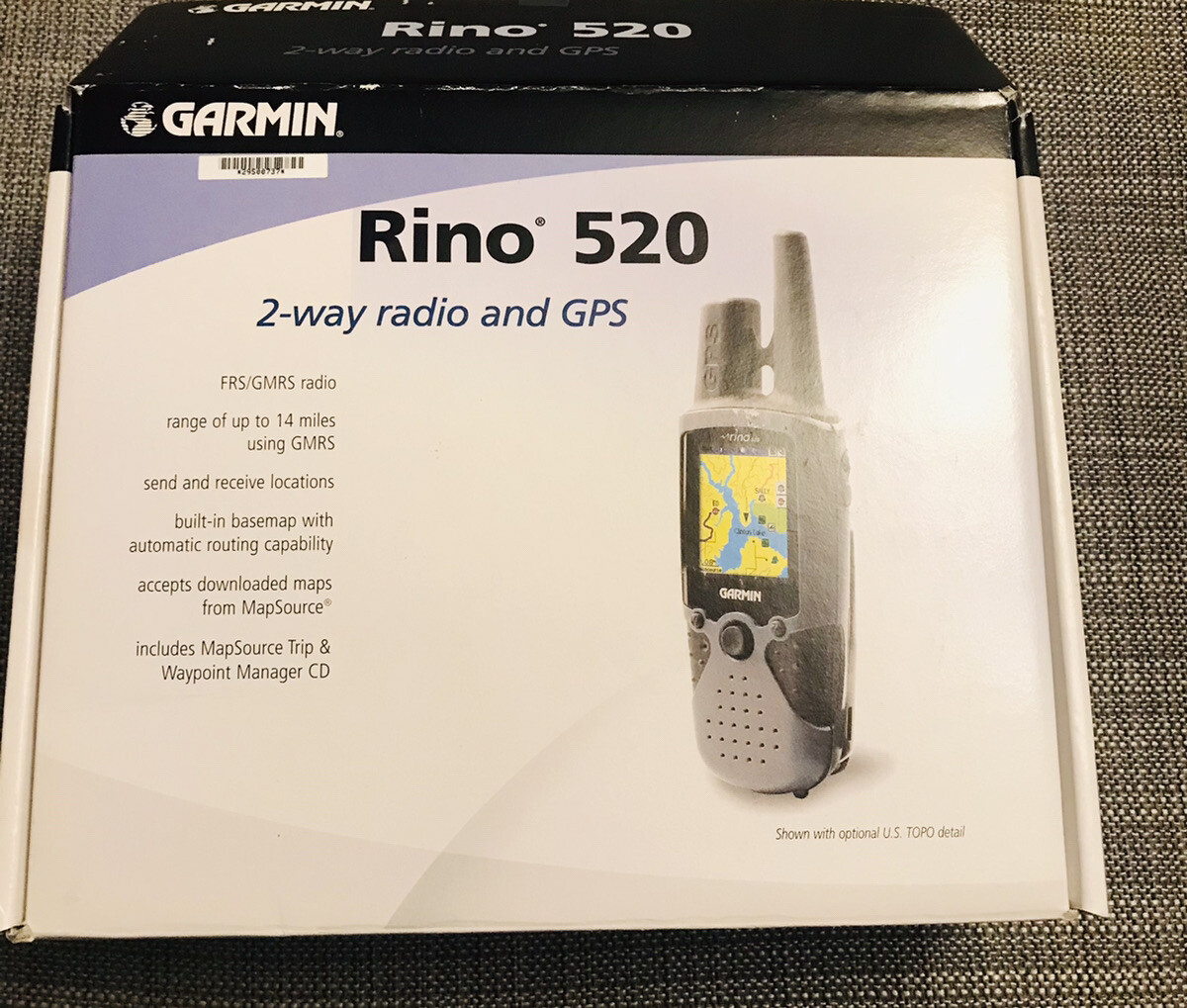 Garmin Rino 520 Gps 2 Way Radio Bundle Free Shipping New Other Read eBay