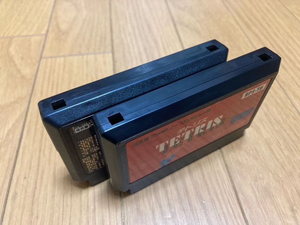 Tetris 1+2 Titles Lot CIB Nintendo Famicom FC In Stock BPS 1987 Japan import - Image 4 of 4