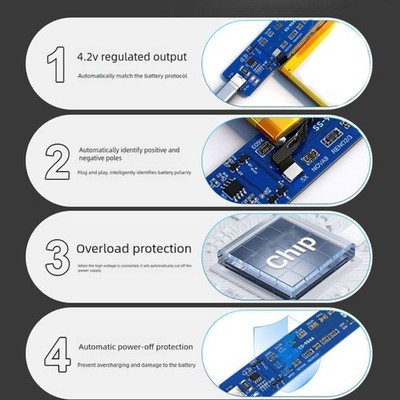 Mobile Battery Emergency Power Reactivation Device for Dead Battery Repair Tool