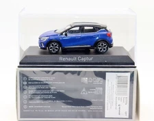 RENAULT CAPTUR 2020 BLUE NOREV 517776 1:43 BLUE LHD CAR