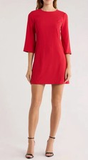Alice and Olivia Dress 0 NWT $395.00 Gem Shift Red