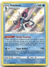 Pokemon Inteleon Shiny Holo Rare Shining Fates: Shiny Vault SV027/SV122 NM on eBay