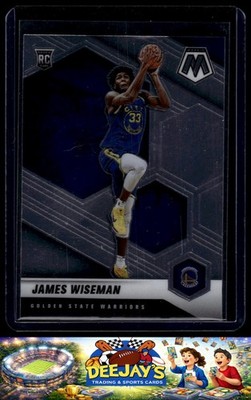 2020-21 Panini Mosaic #205 James Wiseman Rookie Golden State Warriors