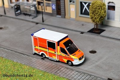 Wietmarscher (WAS) - RTW 18 Rettungsdienst Kreis Steinfurt - H0 - 1:87 Rietze