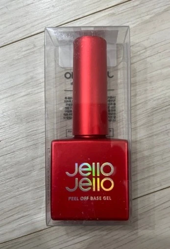 JELLO JELLO / Peel Off Base Gel / 10ml / Gel Nail Polish / Express / Genuine