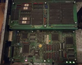 Daytona USA Sega Model 2 Arcade CPU Video ROM PCB Lot - PARTS / REPAIR