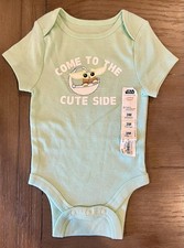 NEW Star Wars Jumping Beans Bodysuit One Piece 3 Months Grogu Baby Yoda Green