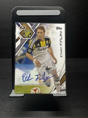 2015 Topps MLS Ethan Finlay #85 Autograph Auto AU Parallel