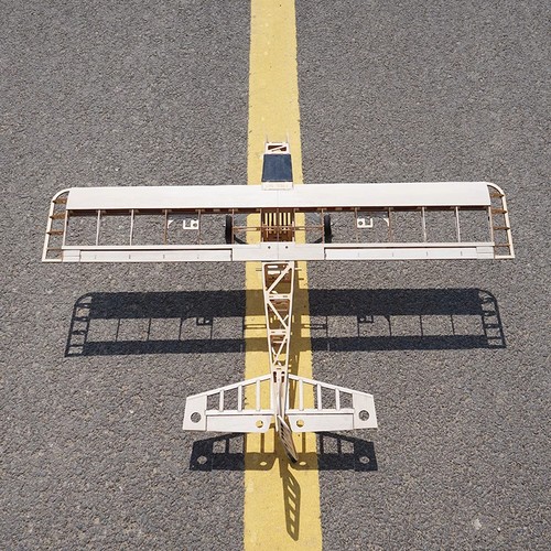 RC Model Airplane Balsa Wood Demon King Fixed Wing Aircraft KIT Wingspan 1020mm - Picture 2 of 14