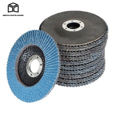 10Pcs 4-1/2" X 7/8" 60 Grit Premium Zirconia Flap Disc Sanding Grinding US
