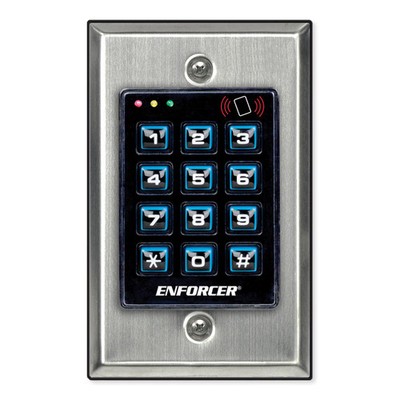 Seco-Larm Enforcer Access Control Keypad with Prox Reader, Backlit (SK-1131-SPQ)