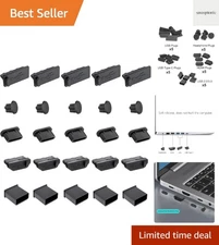 25 PCS Anti Dust Plug, USB Port Cover, Computer Laptop Ports Cover Dust Plugs...