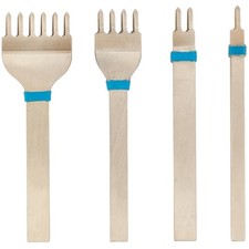 High-Quality Leather Pricking Iron Set - 5mm Stitch Chisel