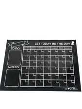 Magnetic Calendar for Refrigerator, Fill In The Blank With Chalk Markers