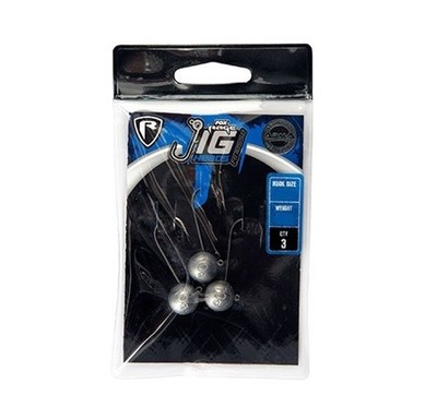 Fox Rage Jig Heads Finesse 3Stück 3/0 10g