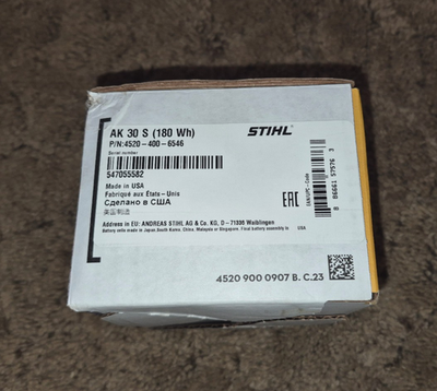 NEW Stihl AK30 S 36V Replacement Battery & AL101 Battery Charger