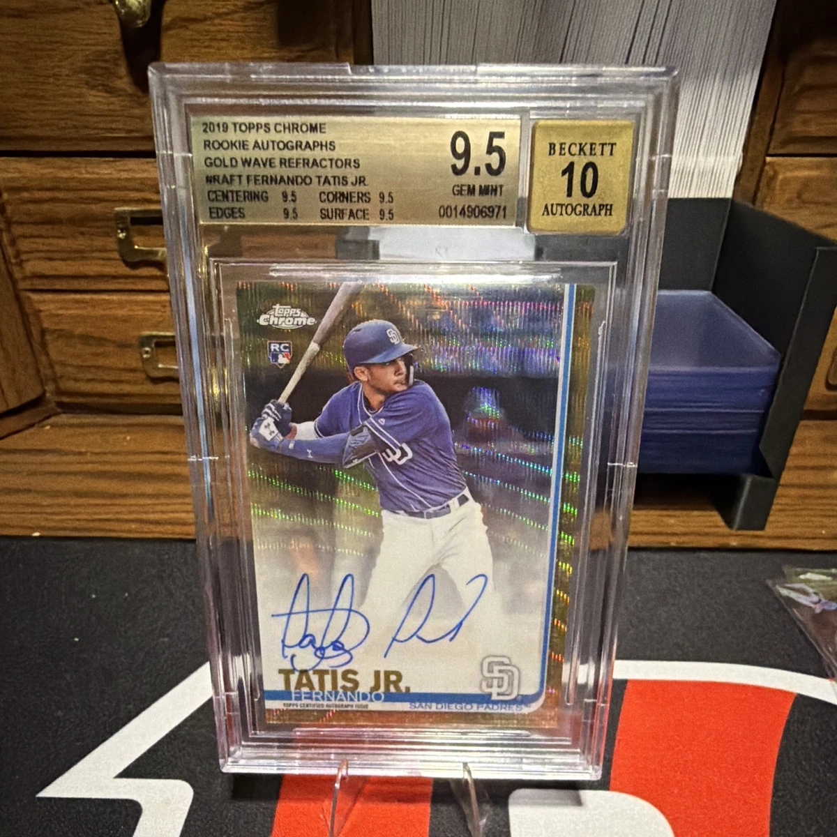 Topps Fernando Tatis Jr. Baseball 2019 Season Sports Trading Cards