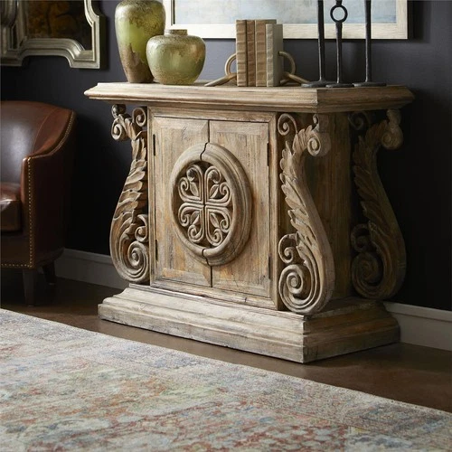 Vase CYAN DESIGN ALKALI Forest Stone Green Hand-Blown Glass - Picture 8 of 9