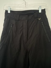 Vintage Skitique Womens Sz Small Ski Snow Pants Black