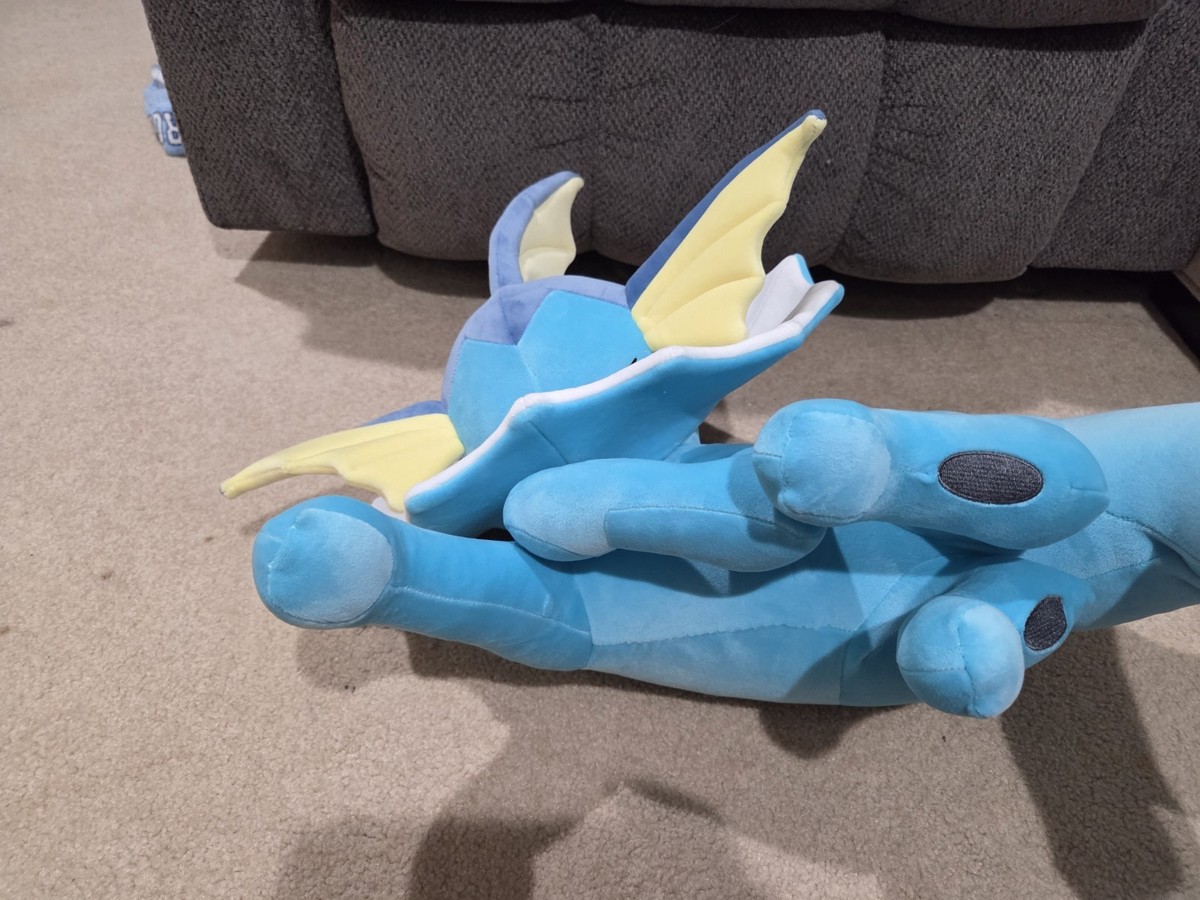 Peluche Jazwares Pokémon Vaporeon Che Dorme 18 Pollici - Edizione Limitata - Foto 5