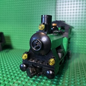 Lego My Own Train Small Green Engine With Tender Locomotive Read Description