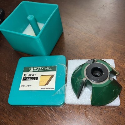 30 Degree 3-wing  Bevel Shaper Woodcraft 143096