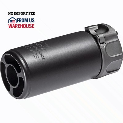 SureFire Warden Fast-Attach Blast Regulator Multi Cal. Black | WARDEN-BK