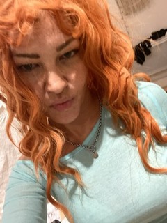 Women's Synthetic Ginger Orange Wig with Curly Hair for Cosplay Party