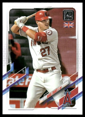 2021 Topps UK Edition #27 Mike Trout