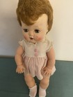 12" Vintage American Character Tiny Tears Doll Drink Wet Original Dress