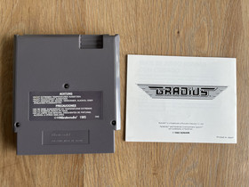Gradius NES (PAL B), sehr guter Zustand, Modul + Anleitung (in Top-Zustand!)
