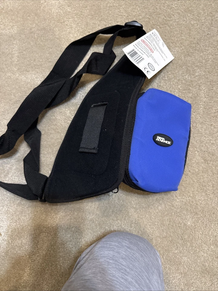 Bolso de Hombro Estuche de Transporte Vintage Nintendo Game Boy Advance GBA Azul Foto 3 de 3