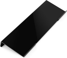 Acrylic Computer Keyboard Stand for Desktop Black , Ergonomic Keyboard Tilted E