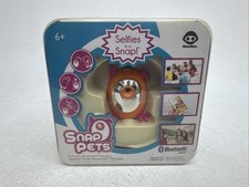 NEW WowWee Snap Pets ORANGE DOG Selfie Portable Blue Tooth Camera