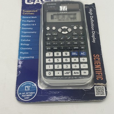 GENUINE Casio FX991EX Scientific Solar Handheld Calculator & Cover - NEW SEALED
