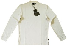 Nwt Hugo Boss Mens Long Sleeve 3 Button Henley Light Beigeivory Size Smxxl Nwt Hugo Boss Mens Long Sleeve 3 Button Henley Light Beigeivory Size Smxxl