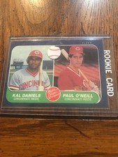Paul O'Neill Rookie 1986 Fleer Baseball Card. rookie card picture