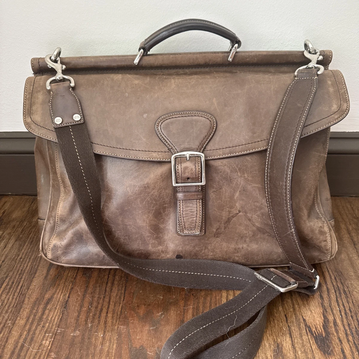 Coach Leather Brown Bags for Men for sale | eBay
