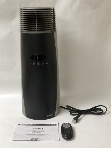 Lasko Products 114144 360 deg Full-Circle Warmth Ceramic Heater with Remote